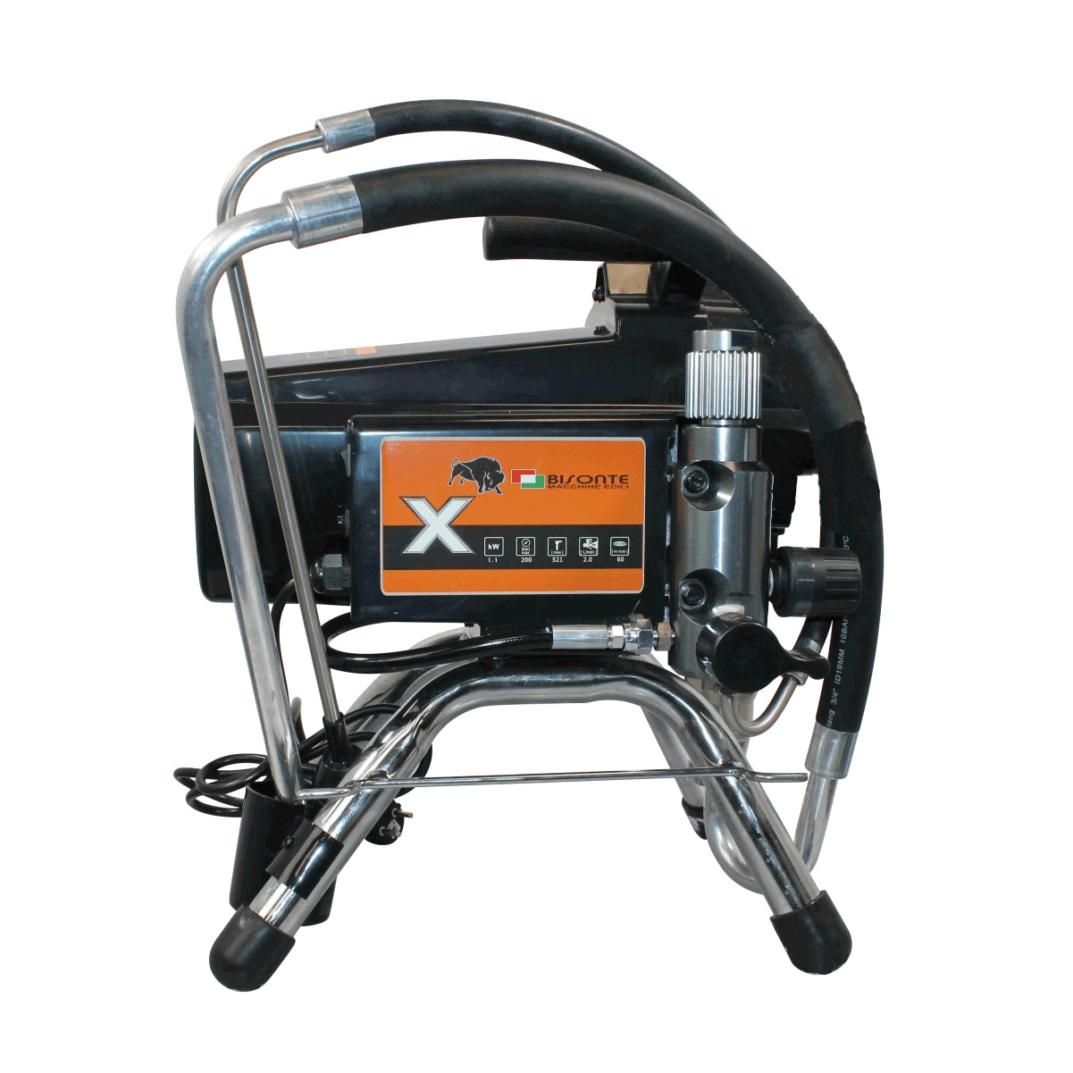 Pompa airless Bisonte PAZ20X SKID 230V debit 2.0 l/min nu include cuva material Pompa airless Bisonte PAZ20X SKID 230V debit 2.0 l/min nu include cuva material